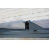 Toit-terrasse aluminium & polycarbonate Elite 3x5 - Gris